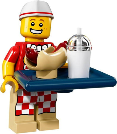 LEGO Minifigure-Hot Dog Man-Collectible Minifigures / Series 17-COL17-6-Creative Brick Builders
